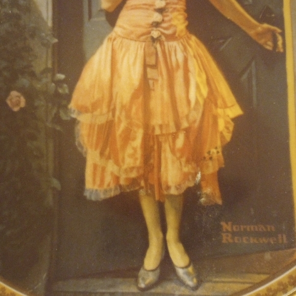Norman Rockwell Rediscovered Women Seventh Issue Plate “Standing in the Doorway” - Picture 13 of 16
